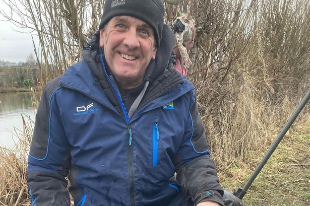 Alliance club member Gary Green with a winning 44lb weight on Sundays club match.