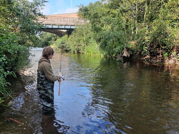 The stretch of river was popular with anglers (Dominic Garnett/PA)