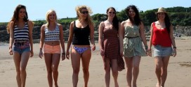 Enjoying the hot Welsh weather at the beach