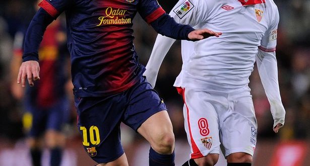 Gary Medel and Lionel Messi