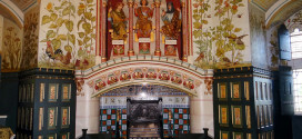 Welsh heroes and heroines -William Burgess - Three fates chimney piece Castell Coch