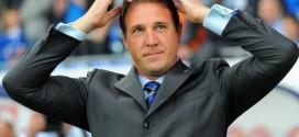 Cardiff City's Malky Mackay doing the Ayatollah
