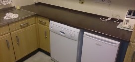 washing machine installed