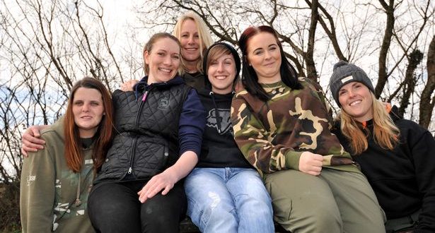 Womens carp fishing
