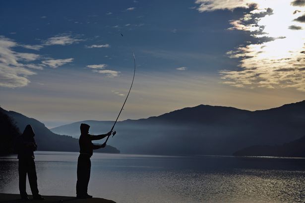 Man casting